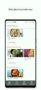 Recipe Wallet & Meal Planner