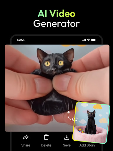 Screenshot of AI Photo Generator - Fotorama