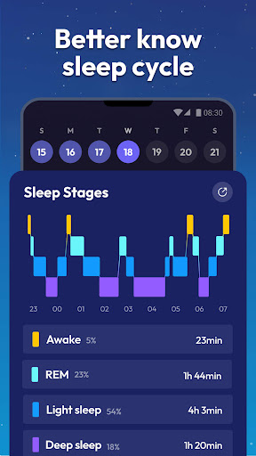 Sleep Tracker - Sleep Recorder Screenshot 3 - AppWisp.com