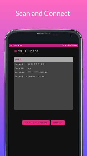 WiFi Qr - Share wifi profile Screen 3