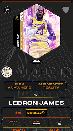 Flex NBA Companion App Screen 2