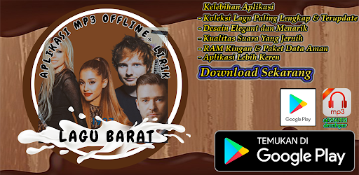 Android application Lagu Barat Untuk Kerja screenshort