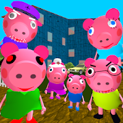 Piggy Neighbor. Family Escape Obby House 3D MOD