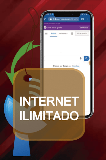 Android application Internet en el movil guia screenshort