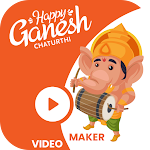 Cover Image of ダウンロード Ganesh Video Maker - Ganesha Chaturthi Video Maker 2.0 APK