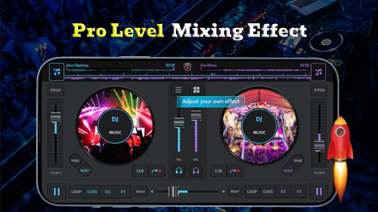3D DJ Remix: DJ 3D Music Mixer