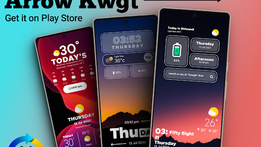 Arrow KWGT V1.1.3 {🤩No Ads/Customizable} Gallery 7
