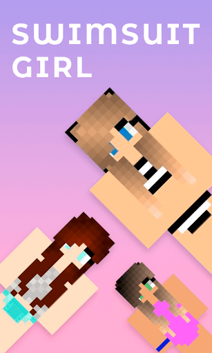Android application Swimsuits Girl Skins screenshort