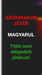 Szókirakós Játék: Szókereső Magyar Keresztrejtvény Screenshot