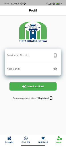 SimpaTiK - Tirta Khatulistiwa Screen 2