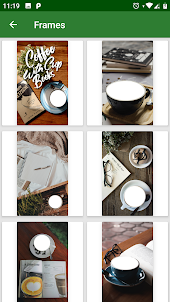 Coffee Mug Photo Frame Editor