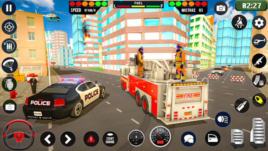 Indian Fire Truck Simulator 3D