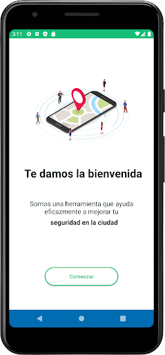 Android application AlertAPP Guayaquil screenshort