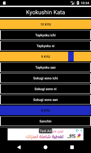 Karate Kyokushin - Kata Screen 3
