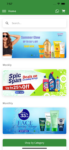 Android application Kalpp Mart: Grocery Shopping screenshort