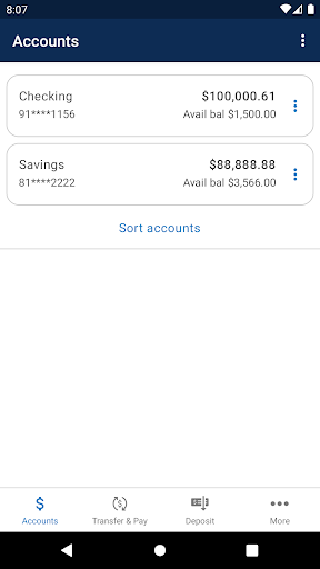 Atlantic Health Employees FCU Screen 3
