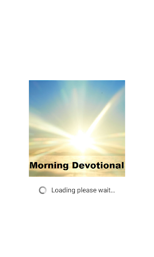 Android application Morning Devotionals screenshort