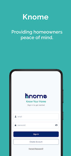 Android application Knome screenshort