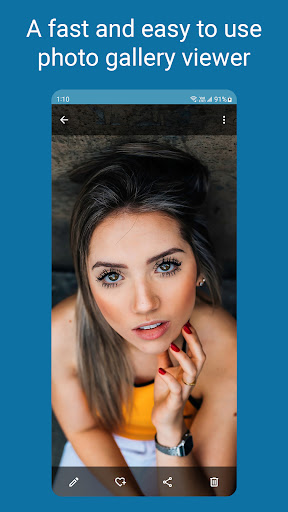 Android application Gallery, Photo Album & Editor screenshort