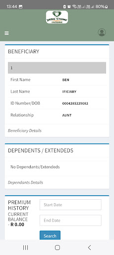 Jabu Stone Member Portal