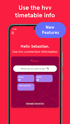 Screenshot of hvv switch – Mobility Hamburg