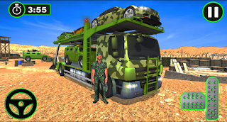 US Army Truck Sim Vehicles - Screenshot 1