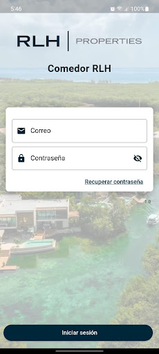 Android application Comedor Mayakoba RLH screenshort