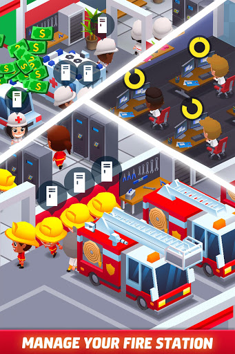Idle Firefighter Tycoon – Fire Emergency Manager Mod Apk 1.16