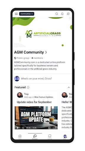AGM Community Hub Screenshot 1 - AppWisp.com
