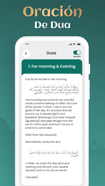 Captura de Pantalla 10 Horas del rezo, Athan, Corán, Quibla, Dhikr, Duas android