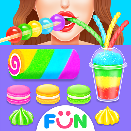 ASMR Rainbow Dessert Maker – Fun Games for Girls