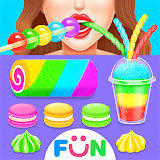 ASMR Rainbow Dessert Maker  -  Fun Games for Girls icon