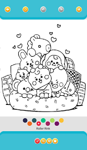 Kpop Kawaii Coloring Book 2.0 APK + Mod (Free purchase) for Android