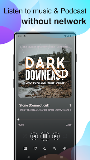 Podcast & Music player Screen 2