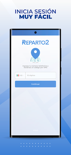 Android application Reparto2 screenshort