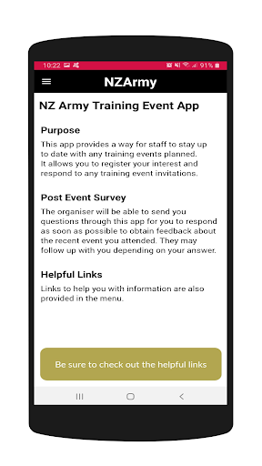 Android application ResComms - NZA screenshort