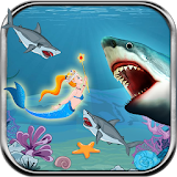 Hungry Shark Attack Mermaids icon