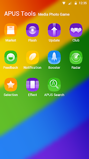 Colorful rainbow  theme Screenshot