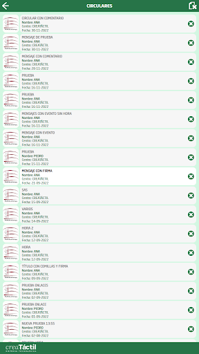 LATAM miColegioApp Screen 2