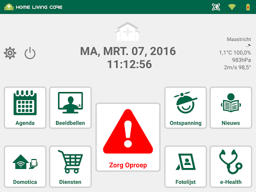 Android application Home Living Care screenshort