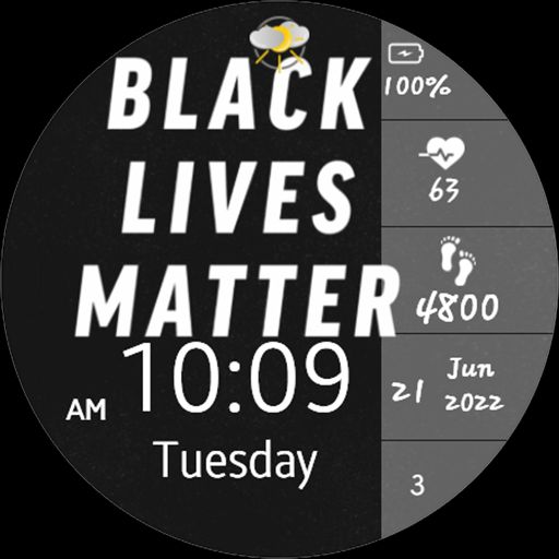 Black Lives Matter Watch face