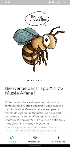 Android application Art’M2 - Musée Ariana Genève screenshort