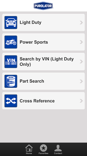 Android application PurolatorDIY Filter Lookup screenshort