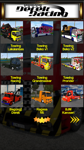 Mod Bussid Truk Derek Racing 2