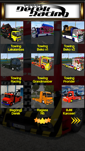 Mod Bussid Truk Derek Racing Screen 2