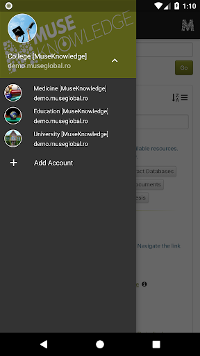MuseKnowledge Screen 2