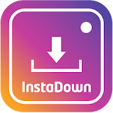 InstaDown text photo & videos icon