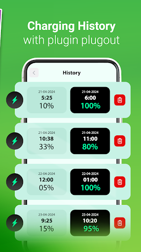 Screenshot of Battery Level Bluetooth/Phone