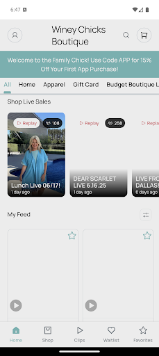 Winey Chicks Boutique screenshot 1