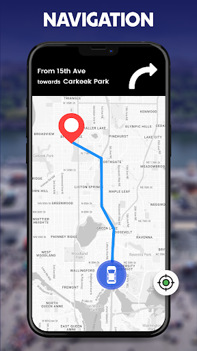 Street View & GPS Navigation Screen 3
